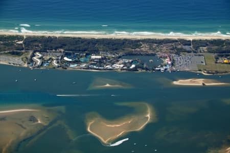 Aerial Image of SEAWORLD AND NARA RESORT.