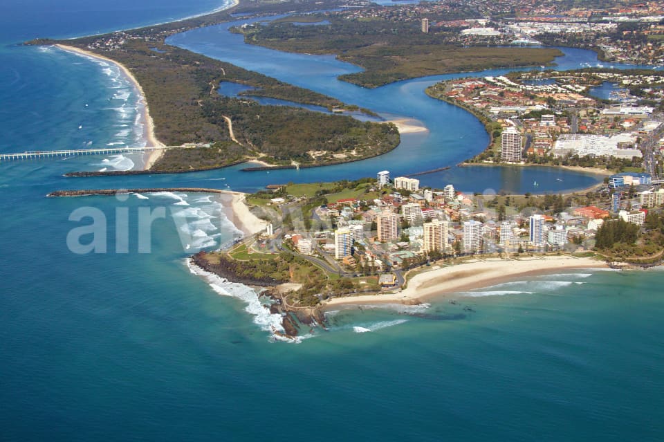 Aerial Image of Tweed Heads and Fingal Head