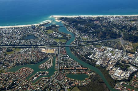 Aerial Image of PALM BEACH AND CURRUMBIN.