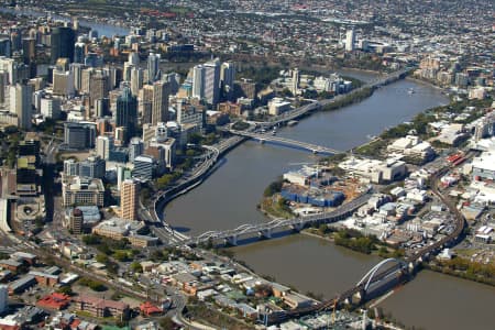 Aerial Image of BRISBANE CITY.