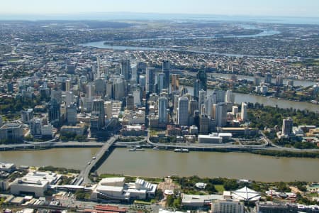 Aerial Image of BRISBANE CITY.