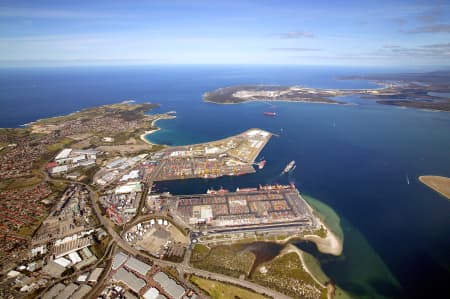 Aerial Image of PORT BOTANY