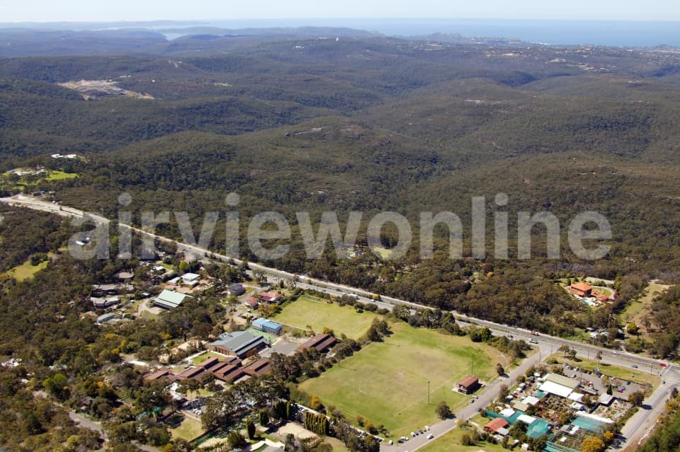 Aerial Image of Belrose and Covenant Christian School