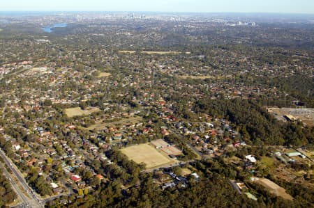 Aerial Image of BELROSE TO CITY.