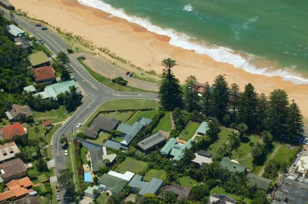 Aerial Image of CLOSE UP OF PALM BEACH.