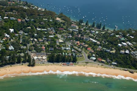 Aerial Image of PALM BEACH AND PITTWATER