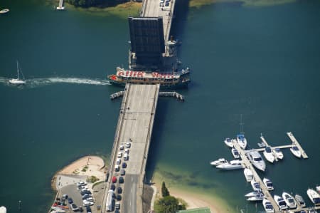 Aerial Image of SPIT BRIDGE OPENING