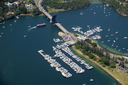 Aerial Image of SPIT BRIDGE OPENING