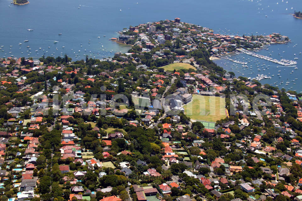Aerial Image of Bellevue Hill and Point Piper