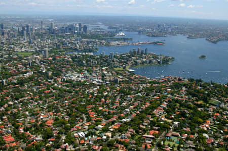 Aerial Image of BELLEVUE HILL TO CITY