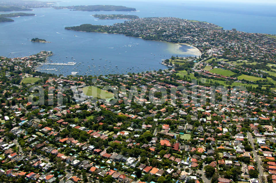 Aerial Image of Bellevue Hill to Rose Bay