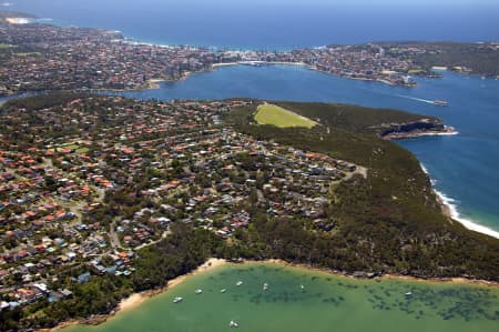 Aerial Image of CASTLE ROCK TO MANLY