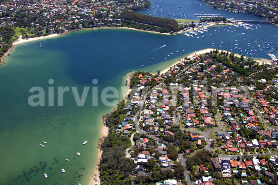 Aerial Image of Castle Rock and Clontarf beach