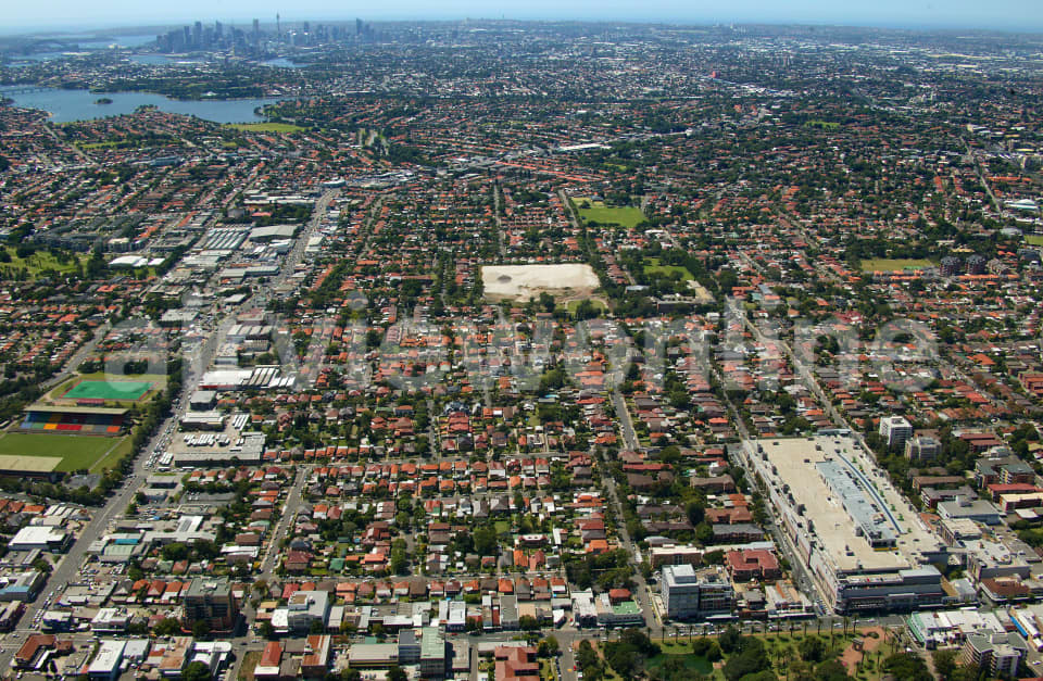 Aerial Image of Burwood to City