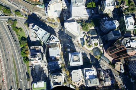 Aerial Image of NORTH SYDNEY FROM ABOVE