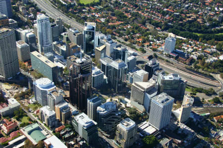 Aerial Image of NORTH SYDNEY FROM ABOVE