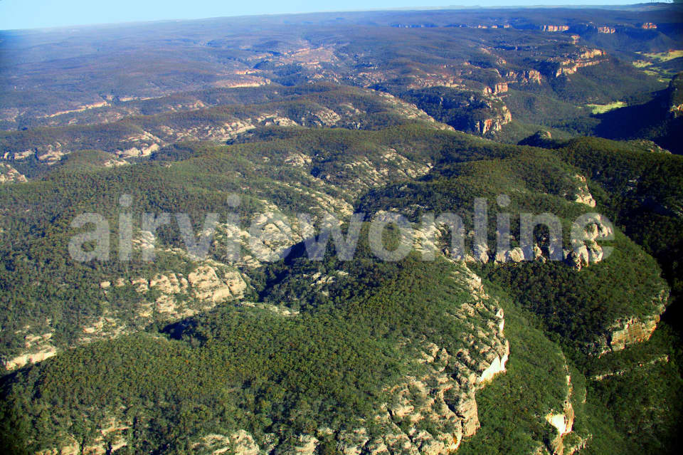 Aerial Image of Blue Mountains National Park