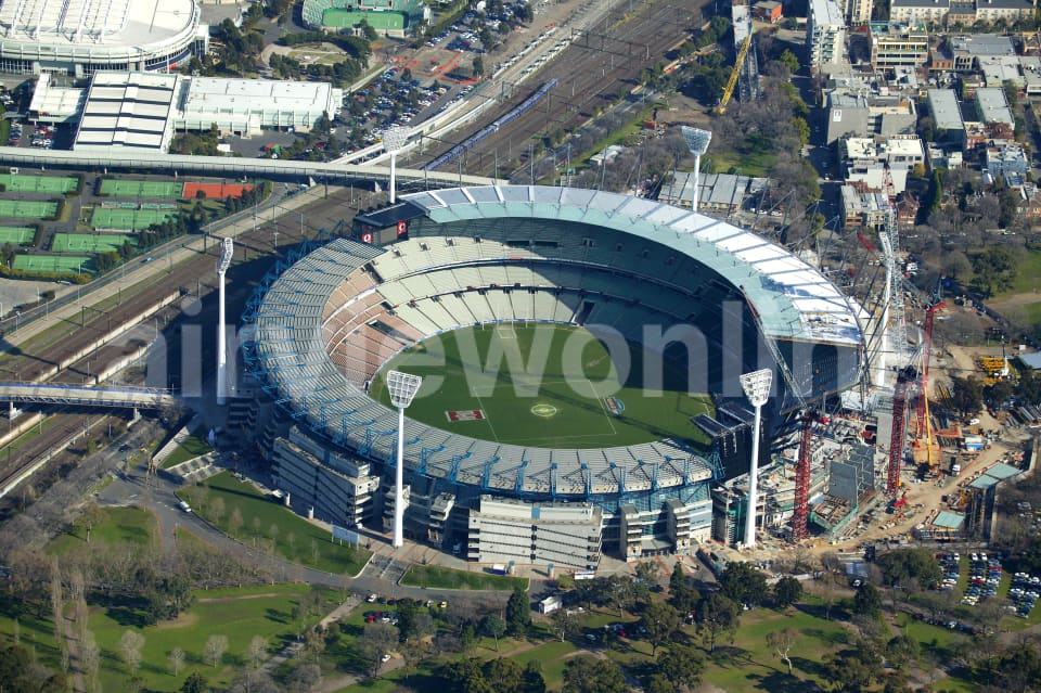 Aerial Image of Melbourne Cricket Ground, Melbourne, Victoria