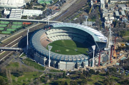 Aerial Image of MELBOURNE CRICKET GROUND, MELBOURNE, VICTORIA