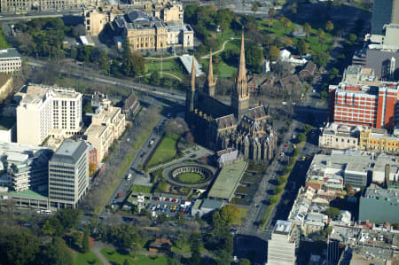 Aerial Image of ST PATRICKS CATHEDRAL