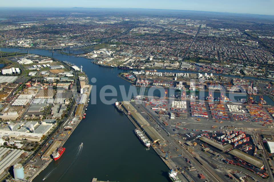 Aerial Image of Appleton Dock and Port Melbourne