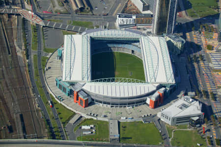 Aerial Image of DOCKLANDS STADIUM