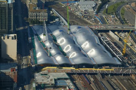 Aerial Image of SPENCER STREET STATION