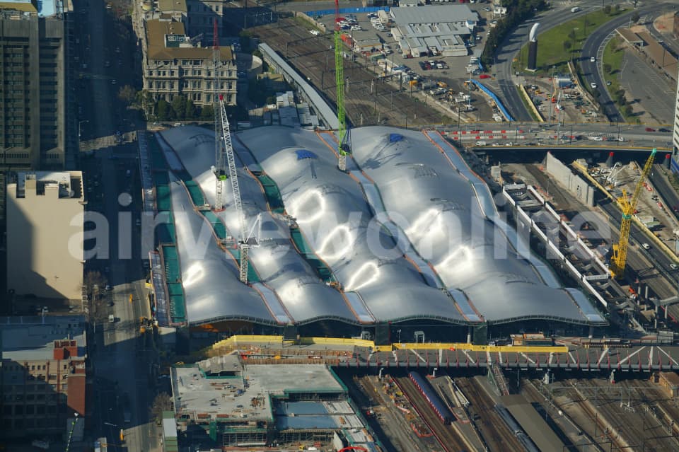 Aerial Image of Spencer Street Station