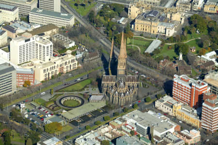 Aerial Image of ST PATRICKS CATHEDRAL
