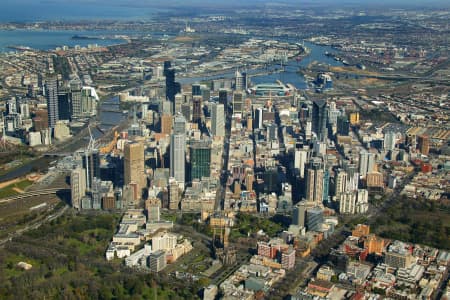 Aerial Image of MELBOURNE AERIAL PHOTO