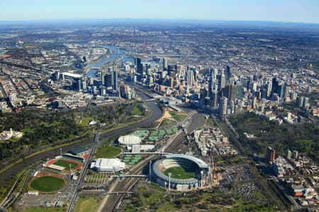 Aerial Image of MELBOURNE CITY, VICTORIA