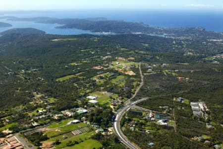 Aerial Image of INGLESIDE TO PITTWATER