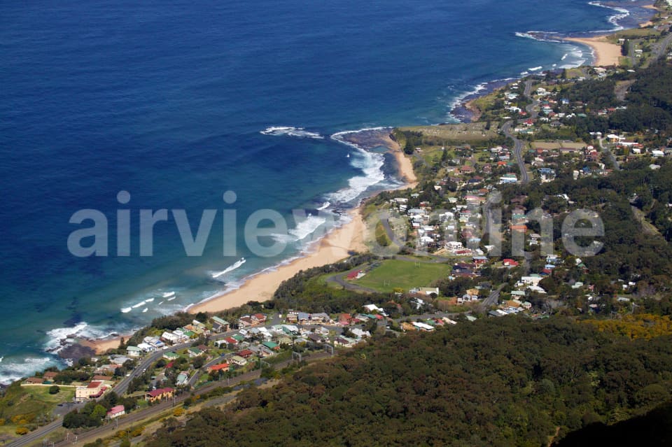Aerial Image of Wombarra and Scarborough Beach