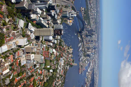 Aerial Image of MCMAHONS POINT AND LAVENDER BAY.