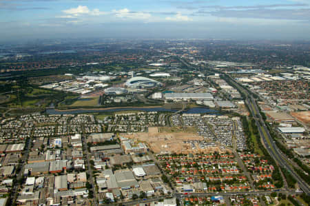 Aerial Image of NEWINGTON