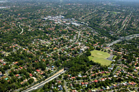 Aerial Image of EPPING OVAL