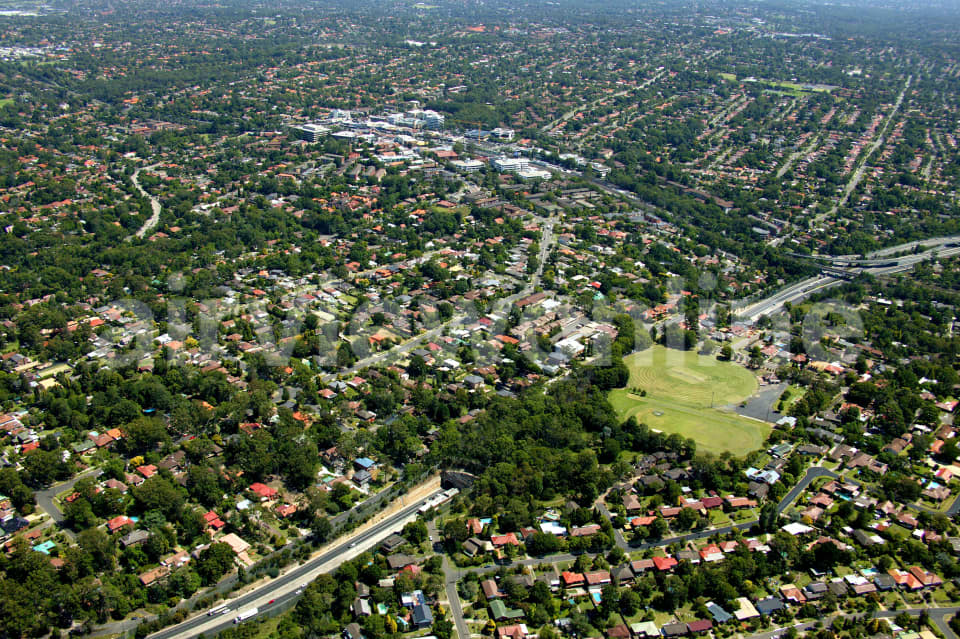 Aerial Image of Epping Oval