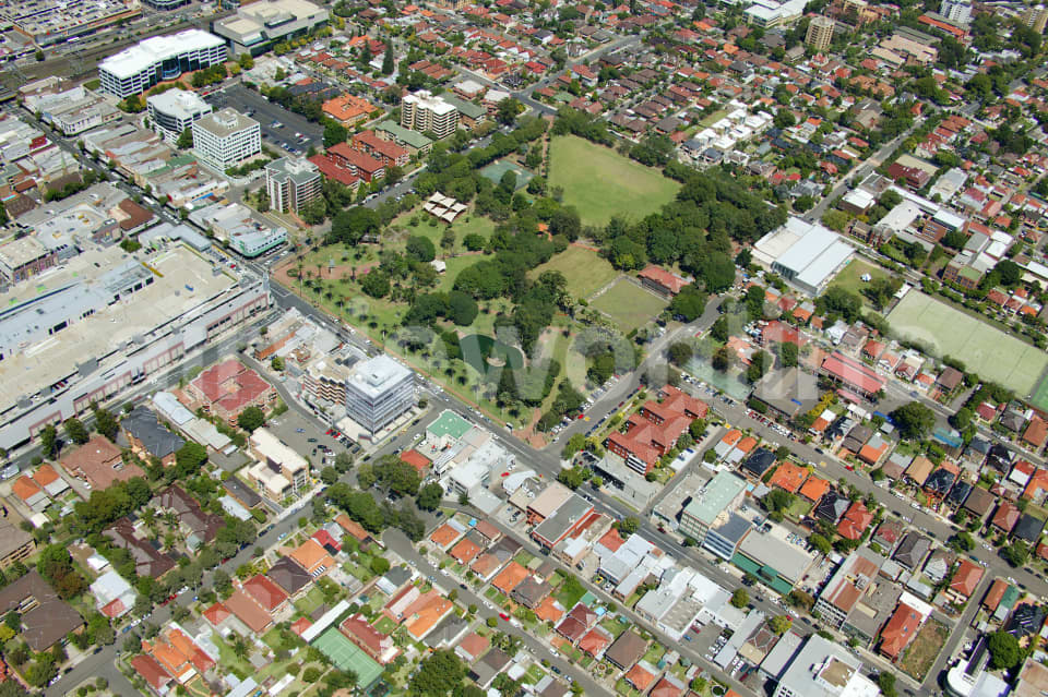 Aerial Image of Burwood Park