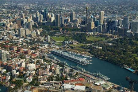 Aerial Image of WOOLLOOMOOLOO BAY AND CITY