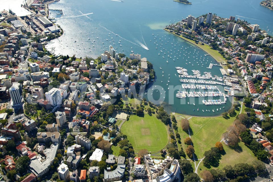 Aerial Image of Rushcutters Bay and Darling Point