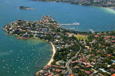 Aerial Image of POINT PIPER AND SHARK ISLAND