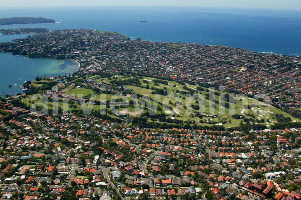 Aerial Image of Royal Sydney Golf Course