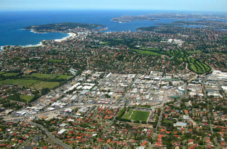 Aerial Image of BROOKVALE LOOKING SOUTH.