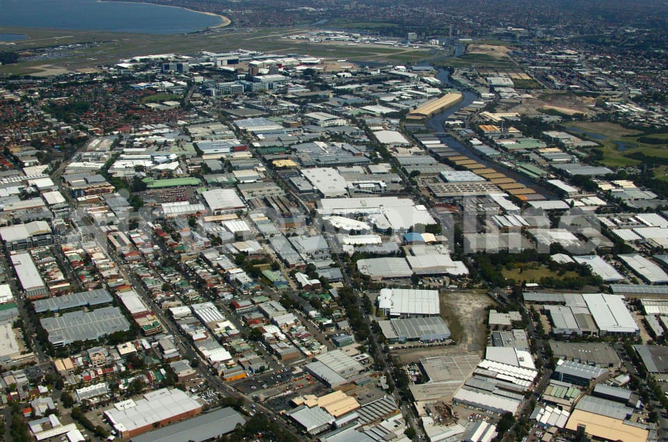 Aerial Image of Beaconsfield industrial area