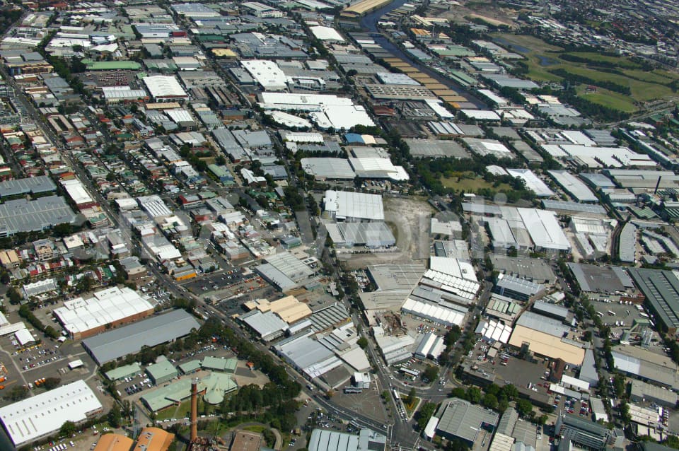 Aerial Image of Looking over Green Square