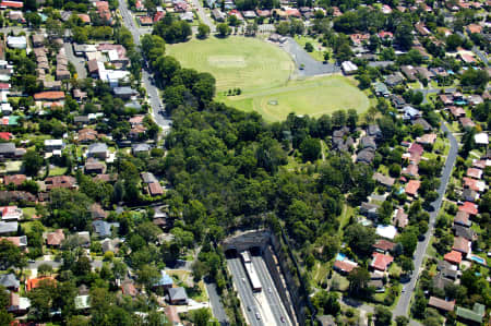 Aerial Image of EPPING OVAL
