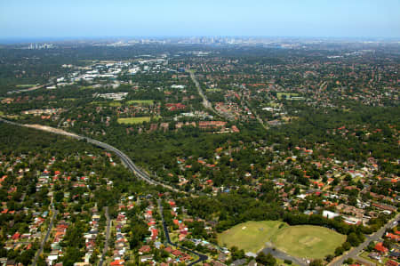 Aerial Image of EPPING OVAL