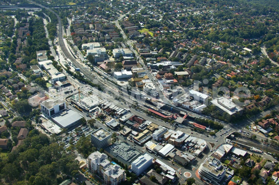 Aerial Image of Epping Station