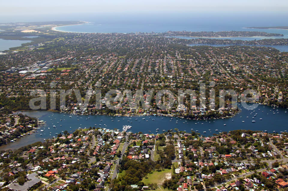 Aerial Image of Yowie Bay to Kurnell