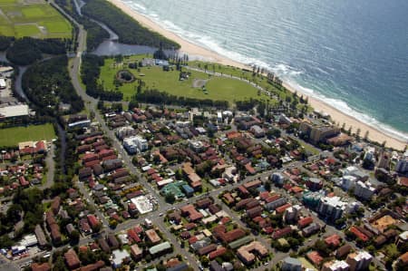 Aerial Image of NORTH WOLLONGONG TO FAIRY MEADOW BEACH